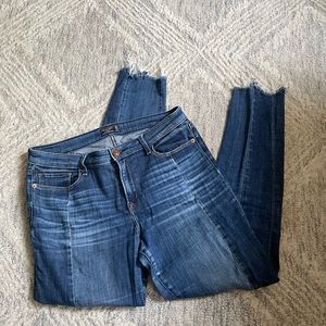 Abercrombie two-tone skinny jeans